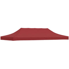 vidaXL Party Tent Roof 6x3 m Burgundy 270 g/m² 1