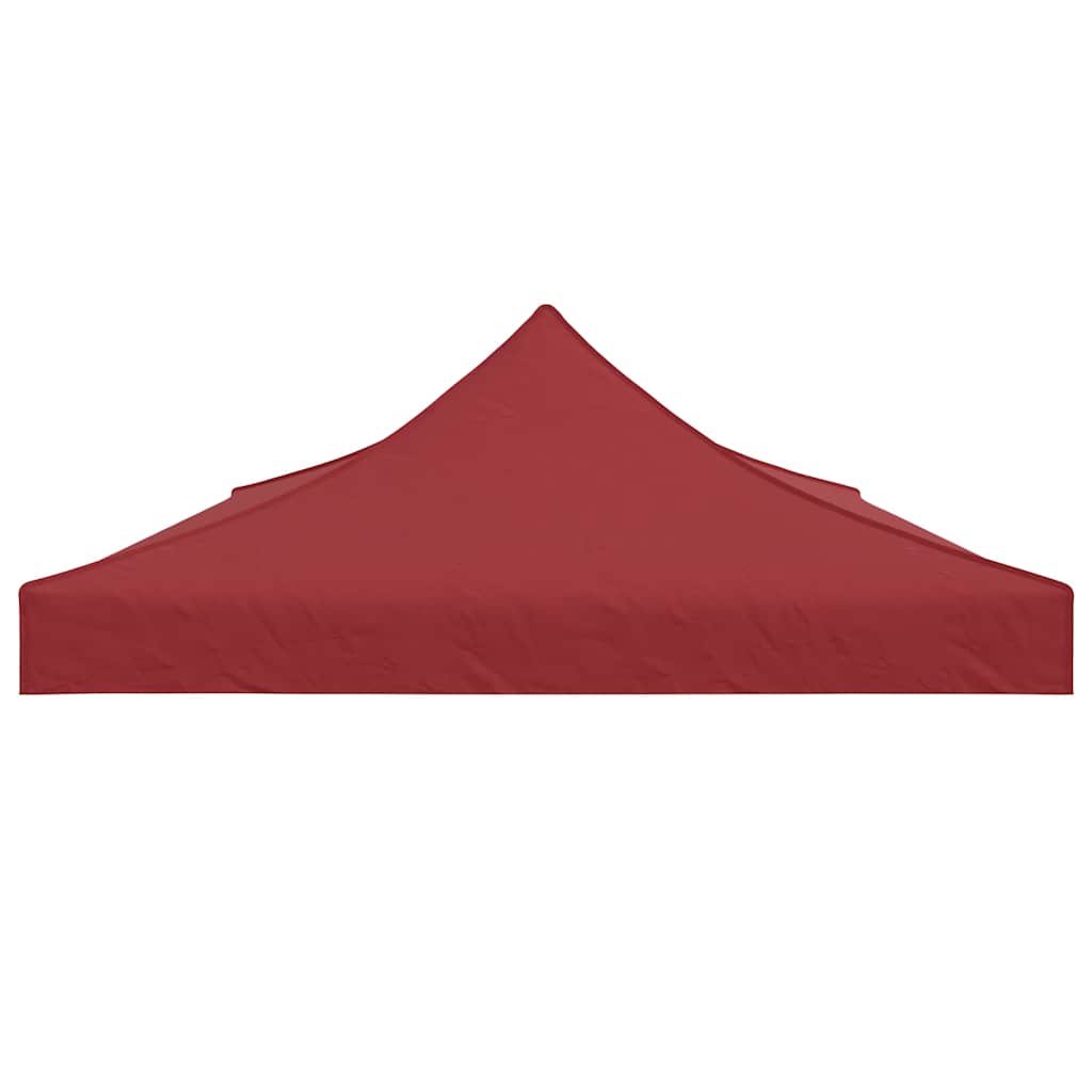 Party Tent Roof 6x3 m 270 g/m² Length 3 m Width 6 m Burgundy