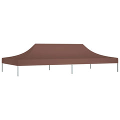 vidaXL Party Tent Roof 6x3 m Brown 270 g/m² 2