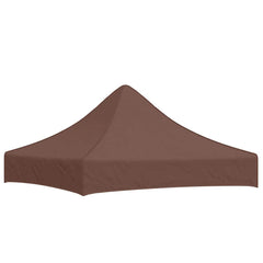 vidaXL Party Tent Roof 2x2 m Brown 270 g/m² 2