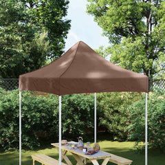 vidaXL Party Tent Roof 2x2 m Brown 270 g/m² 1