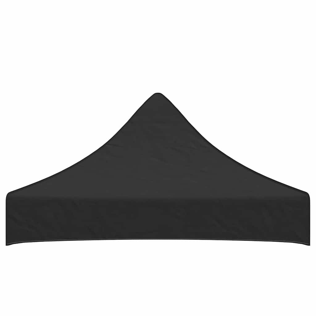 vidaXL Party Tent Roof 2x2 m Black 270 g/m² 4