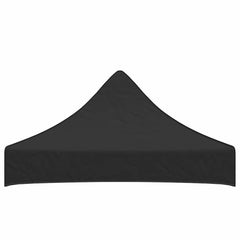 vidaXL Party Tent Roof 2x2 m Black 270 g/m² 4
