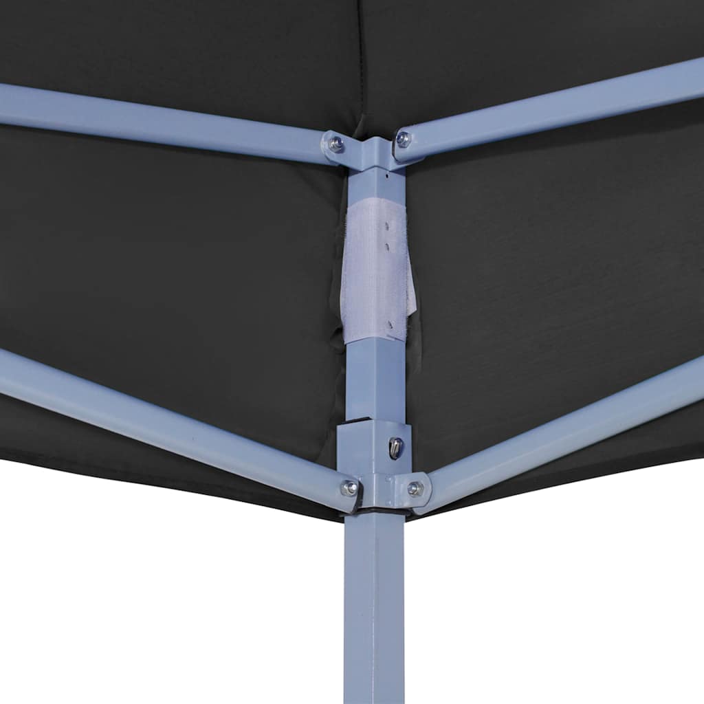vidaXL Party Tent Roof 2x2 m Black 270 g/m² 5