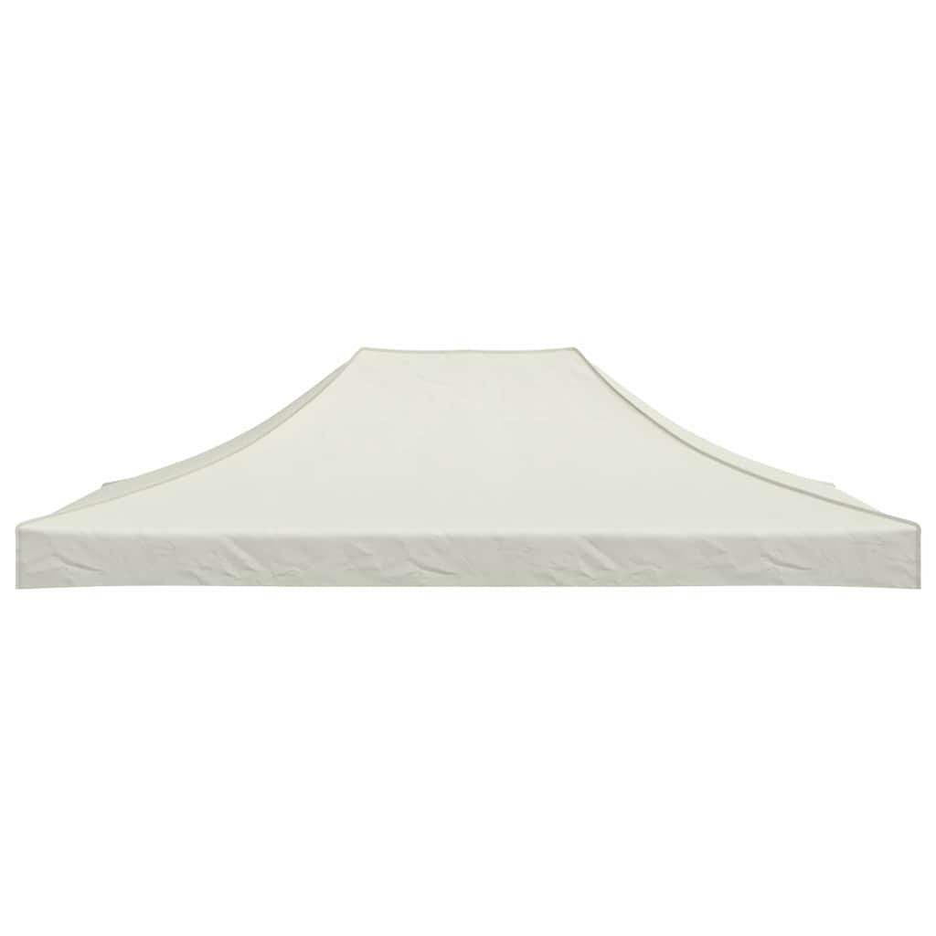 vidaXL Party Tent Roof 4x3 m Cream 270 g/m² 4