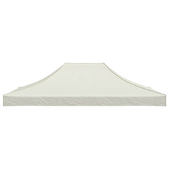 vidaXL Party Tent Roof 4x3 m Cream 270 g/m² 4