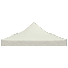 vidaXL Party Tent Roof 4x3 m Cream 270 g/m² 5