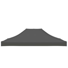 vidaXL Party Tent Roof 4x3 m Anthracite 270 g/m² 4