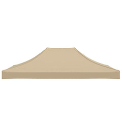 vidaXL Party Tent Roof | Beige | 600D oxford fabric with PVC coating | Large 4