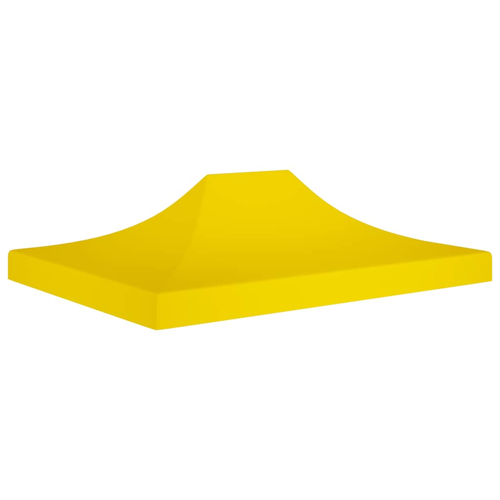 vidaXL Party Tent Roof | Yellow | 600D oxford fabric with PVC coating | 4.5x3 m 1