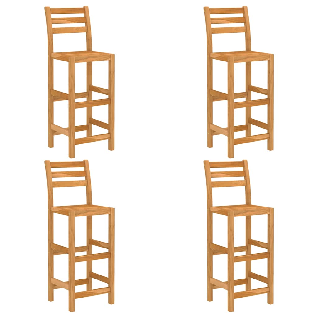 5 Piece Outdoor Bar Set Solid Acacia Wood 4