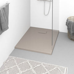 Shower Base Tray SMC Length 70 cm Brown 90 cm