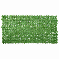 Balcony Screen with Leaves Green with Peach Leaves 300 cm 150 cm