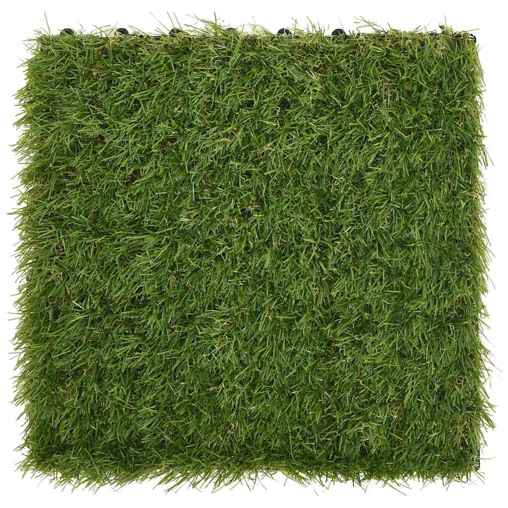 vidaXL Artificial Grass | Set of 11 | Green | Polyethylene | 30x30 cm 5