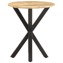 vidaXL Side Table | Natural Wood | Solid Mango Wood | Durable | Side Table 2