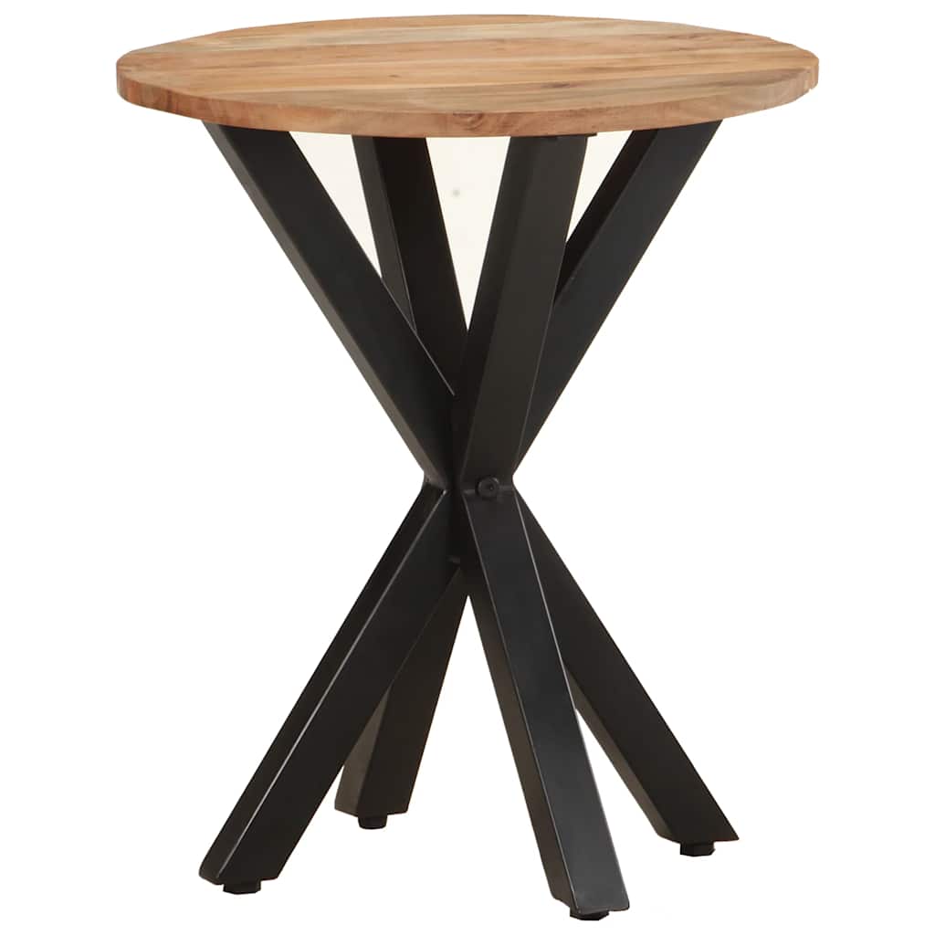 vidaXL Side Table 48x48x56 cm Solid Acacia Wood 1