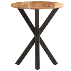 vidaXL Side Table 48x48x56 cm Solid Acacia Wood 2
