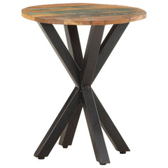 vidaXL Side Table | Mixed | Reclaimed wood | 48x48x56 cm | Industrial 1