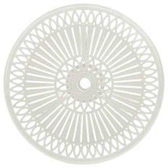 vidaXL Garden Table | White | Cast Aluminium | Medium | Durable | Garden Table 3