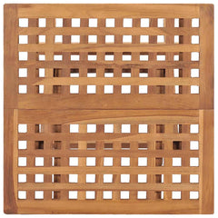 315454 vidaXL Folding Garden Table 50x50x50 cm Solid Teak Wood 4