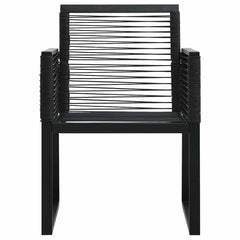 PVC Rattan Black