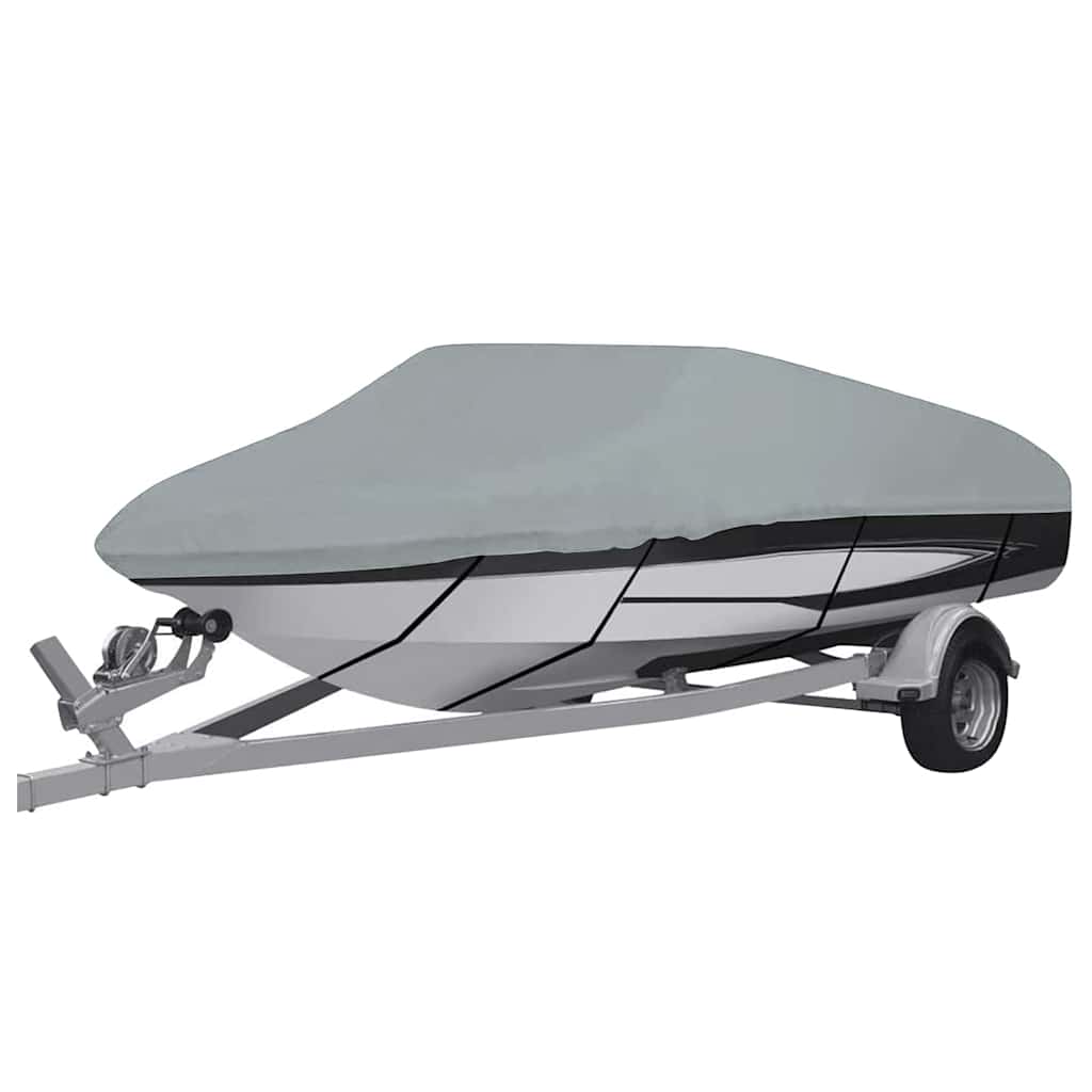 vidaXL Boat Cover Grey 660x235x40 cm 1