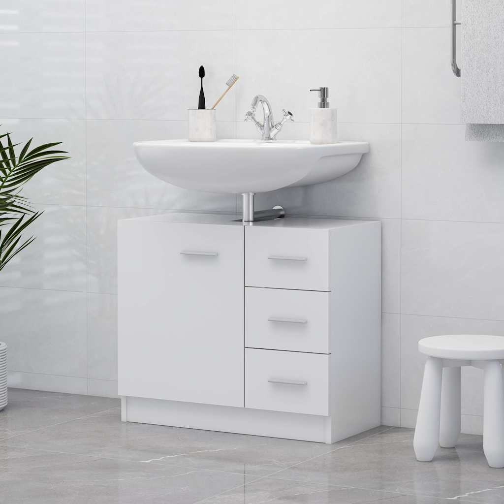 vidaXL Sink Cabinet 63x30x54 cm Engineered Wood
