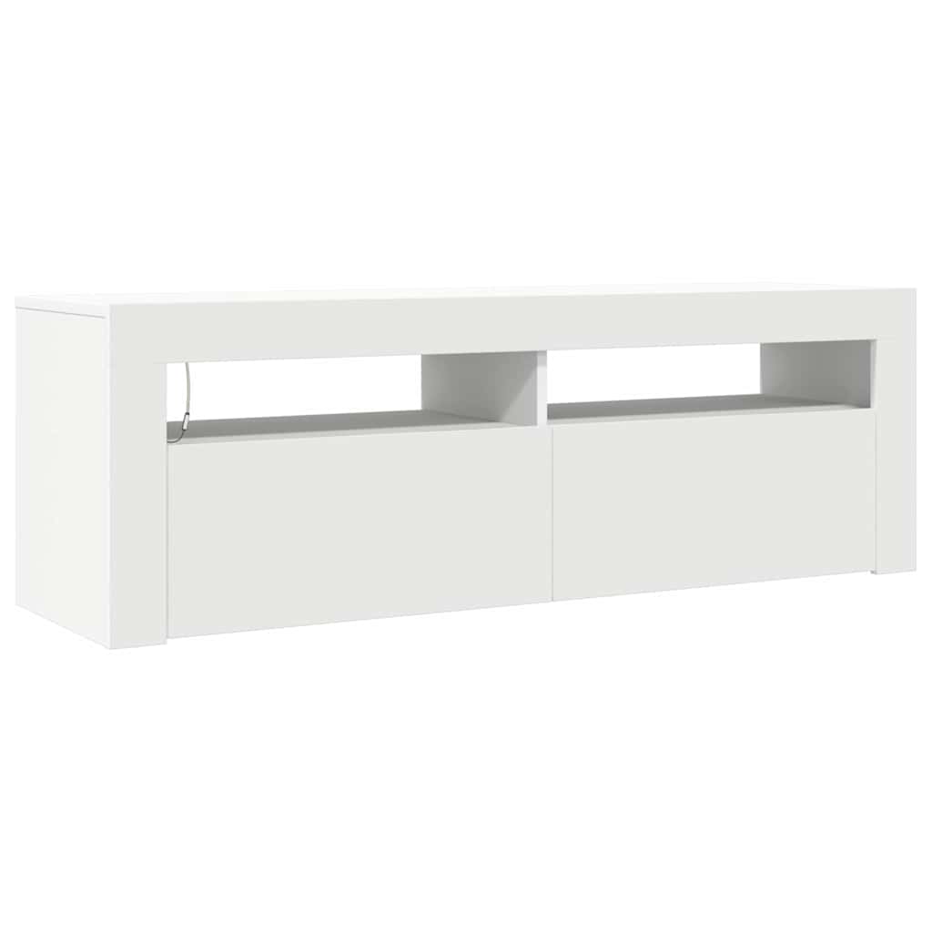 vidaXL TV Cabinet | White | Engineered Wood | Medium | TV Cabinet | Rectangular 3