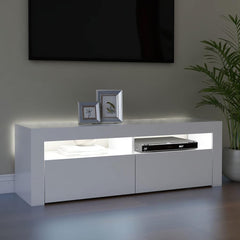 vidaXL TV Cabinet | White | Engineered Wood | Medium | TV Cabinet | Rectangular 4