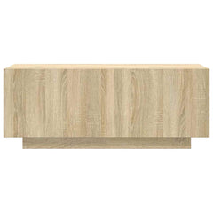 vidaXL TV Cabinet Sonoma Oak 100x35x40 cm Engineered Wood 4