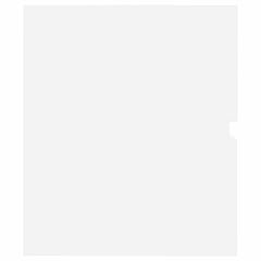 vidaXL Sink Cabinet White 60x38.5x45 cm Engineered Wood 5