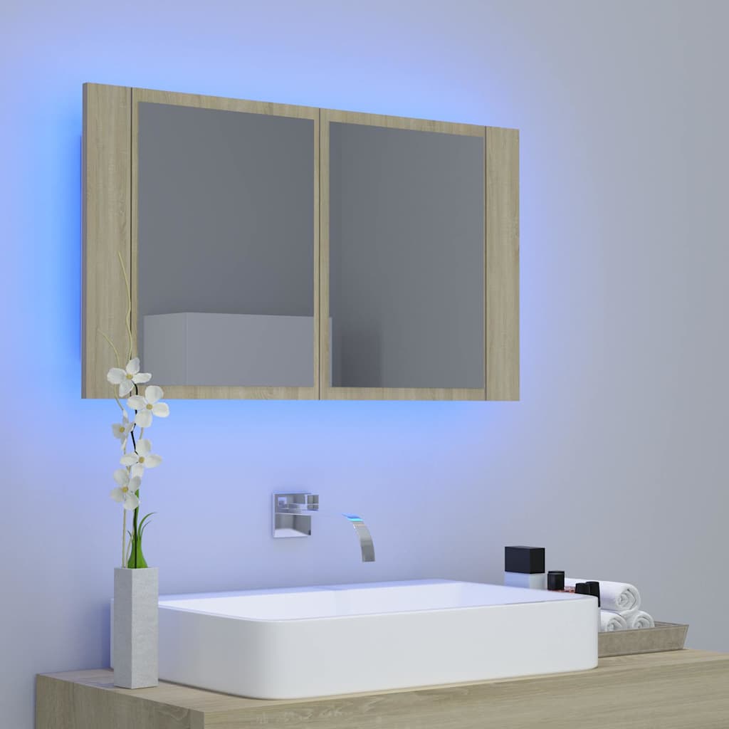 LED Bathroom Mirror Cabinet