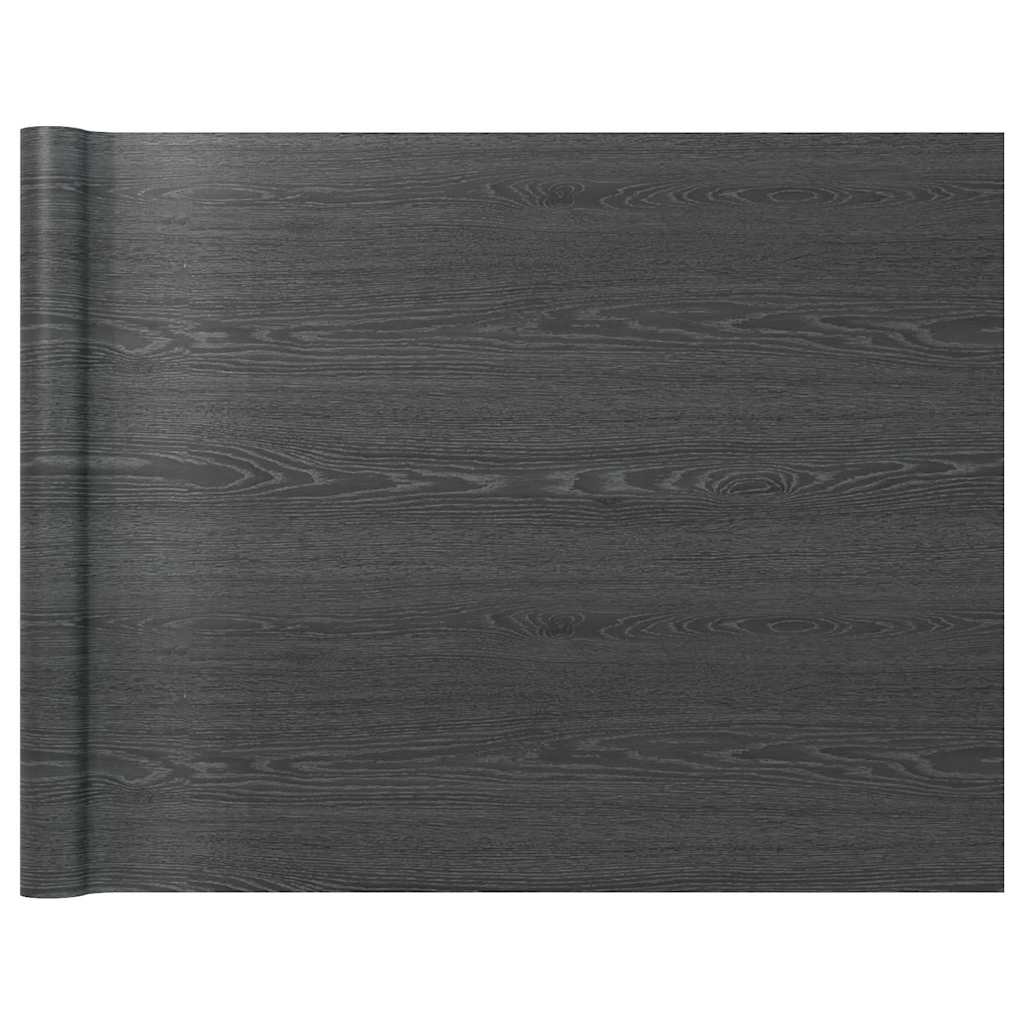 vidaXL Furniture Film | Set of 2 | Dark Wood | PVC | 500 cm x 90 cm 4