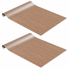 vidaXL Furniture Film | Set of 2 | Light oak | PVC | 500 x 90 cm 2