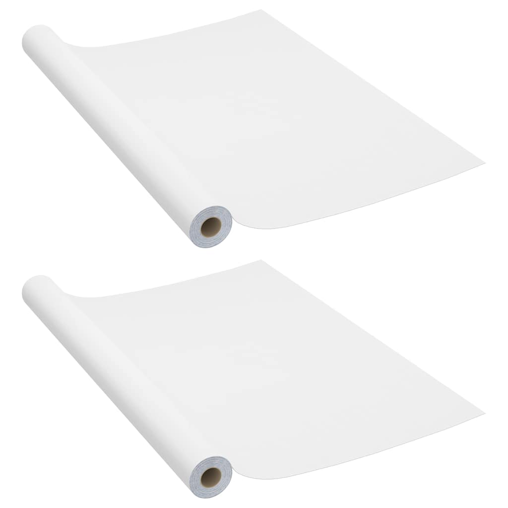 vidaXL Furniture Film | White | PVC | Large | Water-resistant | Furniture Film 2