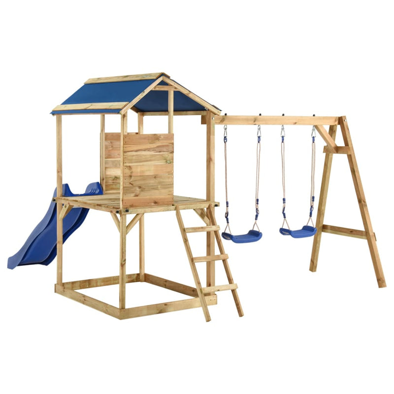 Outdoor Playset Impregnated Wood Pine