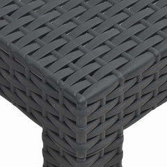 vidaXL Garden Table | Anthracite | Polypropylene | Medium | Lightweight 5