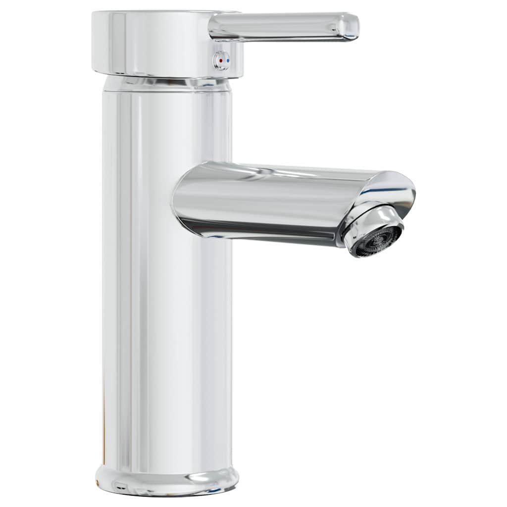 Built-in Basin with Faucet Ceramic White 61 x 39 x 18 cm