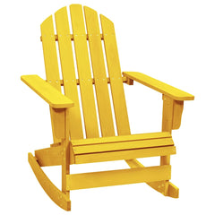 vidaXL Garden Adirondack Rocking Chair Solid Fir Wood