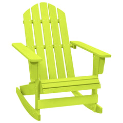 vidaXL Garden Adirondack Rocking Chair Solid Fir Wood