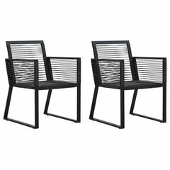 PVC Rattan Black
