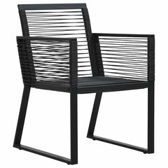 PVC Rattan Black