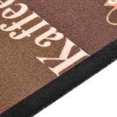 vidaXL Kitchen Carpet | Coffee brown | Polyamide, Latex | 300x60 cm | Non-slip 4