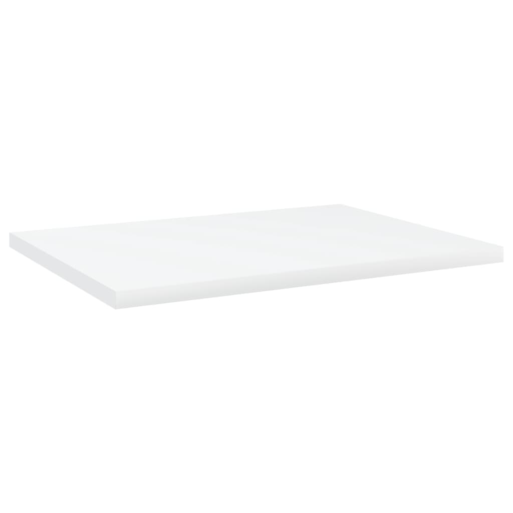 805154 vidaXL Bookshelf Boards 4 pcs White 40x30x1,5 cm Engineered Wood 2