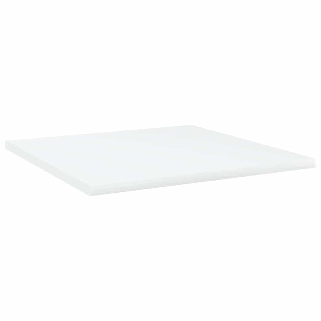 805170 vidaXL Bookshelf Boards 4 pcs White 40x40x1,5 cm Engineered Wood 2
