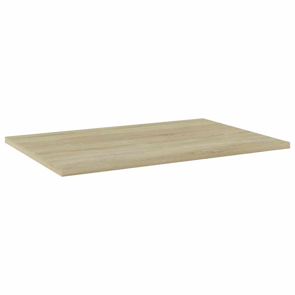 805256 vidaXL Bookshelf Boards 4 pcs Sonoma Oak 60x40x1,5 cm Engineered Wood 2