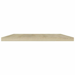 805256 vidaXL Bookshelf Boards 4 pcs Sonoma Oak 60x40x1,5 cm Engineered Wood 3
