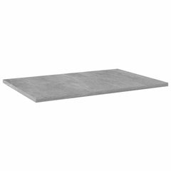 805258 vidaXL Bookshelf Boards 4 pcs Concrete Grey 60x40x1,5 cm Engineered Wood 2