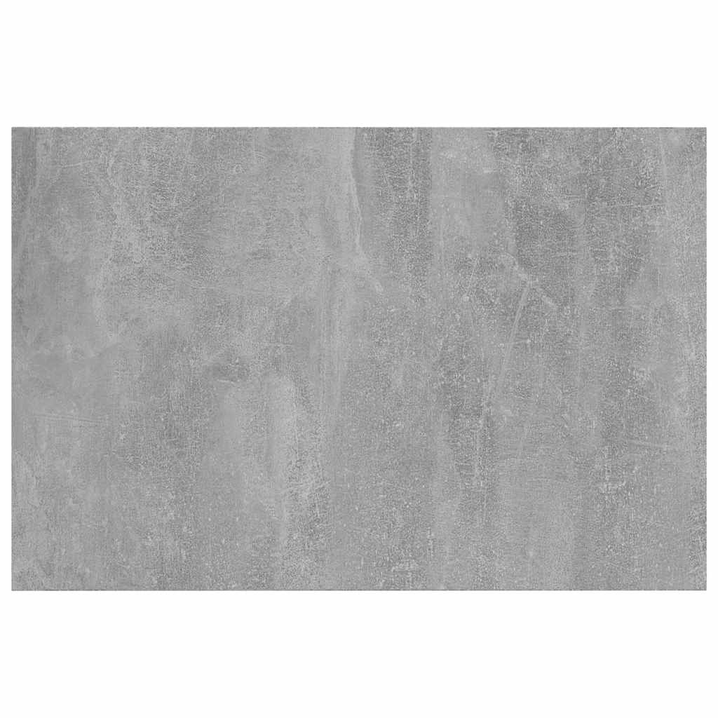 805258 vidaXL Bookshelf Boards 4 pcs Concrete Grey 60x40x1,5 cm Engineered Wood 4
