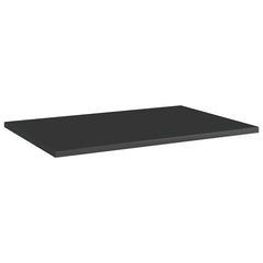 805263 vidaXL Bookshelf Boards 8 pcs High Gloss Black 60x40x1,5 cm Engineered Wood 2